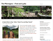 Tablet Screenshot of fredandlydia.com